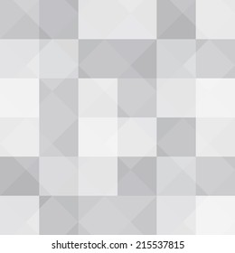 Black and White Abstract Psychedelic Art Background. Vector Illustration. EPS10