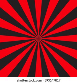 Black and White Abstract Psychedelic Art Background. Vector Illustration. EPS10