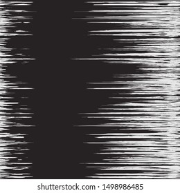Black and White Abstract Rough Hatching Grunge Drawing Texture, Ink Shabby Grid with Lines, Noise and Strokes, Mesh of Straight Parallel Lines, Geometric Scribbles of Pen, Hatching, Scratch