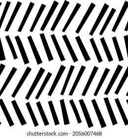 Black and white abstract seamless pattern