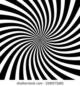 Black White Burst Background Line Design Stock Vector (Royalty Free ...