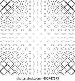 Black and white abstract square pattern design background