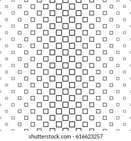 Black and white abstract square pattern background