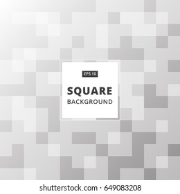 black and white abstract square pattern background seamless vector