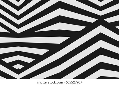 black and white abstract striped texture design.vector and illustration