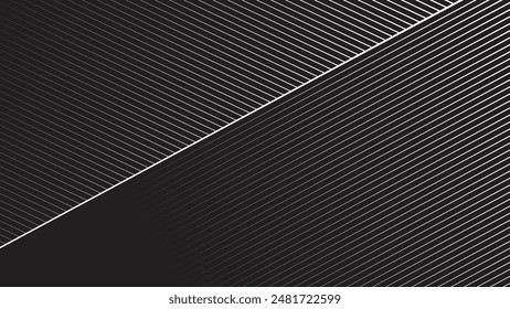 Schwarz-weiße abstrakte Streifen Linien Hintergrund für Hintergrund oder Präsentation