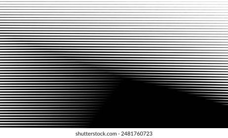 Fondo abstracto blanco y negro de la línea de las rayas para el fondo o la presentación