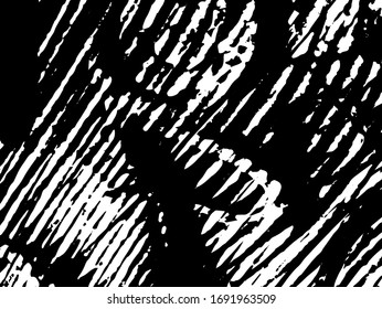 Surrealismo abstracto en blanco y negro. Textura negra monocroma. Manchas caóticas de pintura negra en blanco. Patrón de estilo urbano de manchas de tinta salpicadas. El patrón de la superficie desgastada