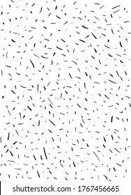 Black & white abstract texture, short lines, line art, hand drawn