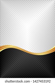 black and white abstract textured background