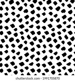 black and white abstract universal  seamless pattern, endless repeatable texture