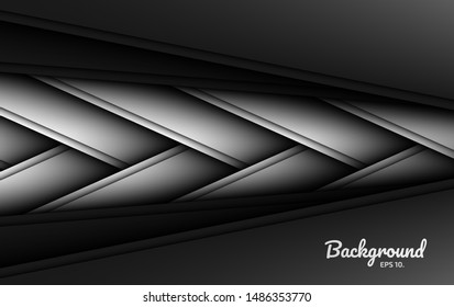 Black and White abstract vector background images Modern geometric design concepts 