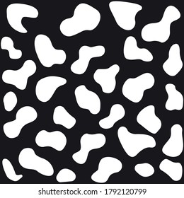 Black and white abstract vector background illustration