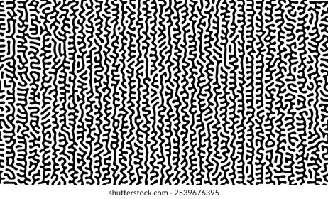 Black and White Abstract Vertical Lines Doodle Background Wallpaper