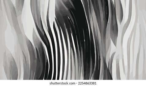 black and white abstract wave background. eps10