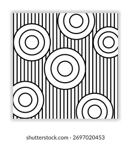 Abstracción en blanco y negro para el diseño de interiores