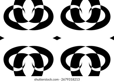Black and white aesthetic abstract gradient line art shape wallpaper background pattern	