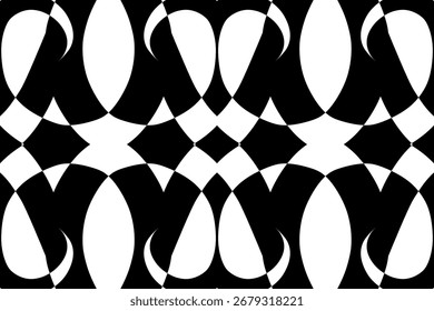 Black and white aesthetic abstract gradient line art shape wallpaper background pattern	