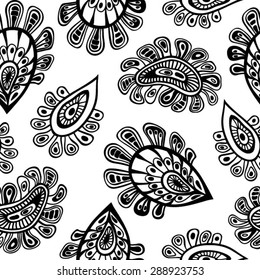 Black And White African Pattern