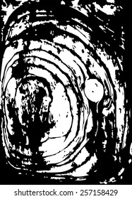 black and white amazing artwork texture ebru,  drawing on the water abstract background