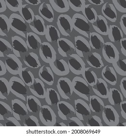 Black and White Animal Leopard Seamless Pattern Background for fashion textiles, graphics and crafts