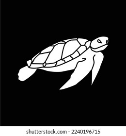 black and white animal logo, suitable for use in all fields related to the animal world