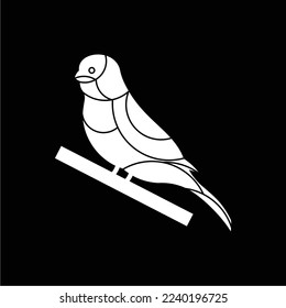 logotipo en blanco y negro, adecuado para su uso en todos los ámbitos relacionados con el mundo animal