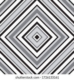 Black and white Argyle diagonal striped seamless pattern background suitable for fashion textiles, graphics