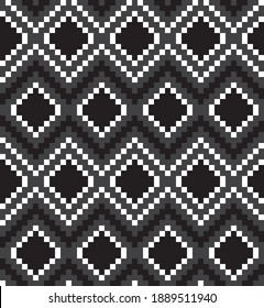 Argyle negro y blanco, con forma de diamante, fondo de patrón sin fisuras adecuado para la moda textil, de punto, gráficos