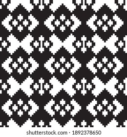 Argyle negro y blanco, con forma de diamante, fondo de patrón sin fisuras adecuado para la moda textil, de punto, gráficos