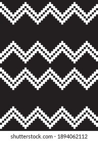Black and White Argyle, diamond shape seamless pattern background suitable for fashion textile, knitwear, graphics