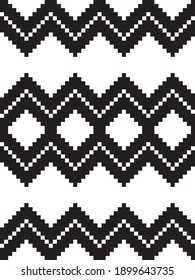 Black and White Argyle, diamond shape seamless pattern background suitable for fashion textile, knitwear, graphics