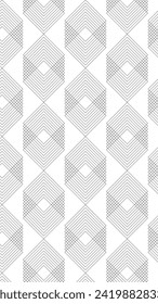 Black and White Argyll Design, Argyle Pattern, Geometric Backdrop, Black and White Background