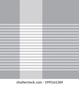 Black and White Asymmetric Plaid textured seamless pattern suitable for fashion textiles and graphics