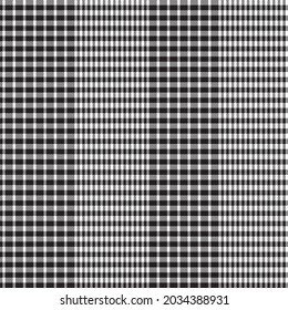 Black and White Asymmetric Plaid textured seamless pattern suitable for fashion textiles and graphics