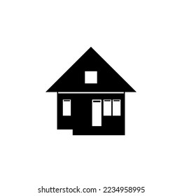 black and white back letter a logo design	