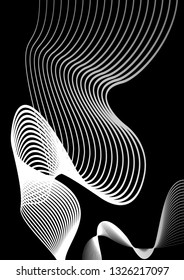 black white background