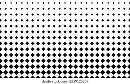 Black and white background abstract geometric dot pattern