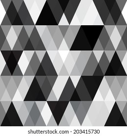 black and white background abstract geometry pattern