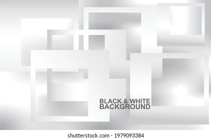 black and white background. abstract pattern. vector