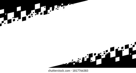 black and white background with abstract theme