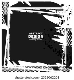 black and white background abstract vector