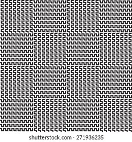 
Black and white background, cloth vector pattern, goose foot