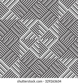 Black and white background, cloth vector pattern, goose foot