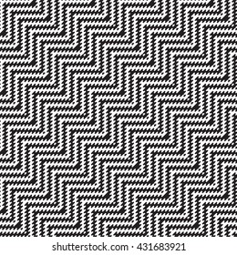 Black and white background, cloth vector pattern, goose foot