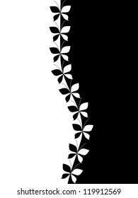 Black and white background cover