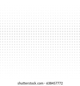 Black and white background of dots, circles