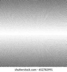 Black and white background of dots, circles