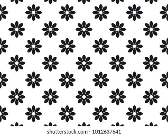 black and white background flowers