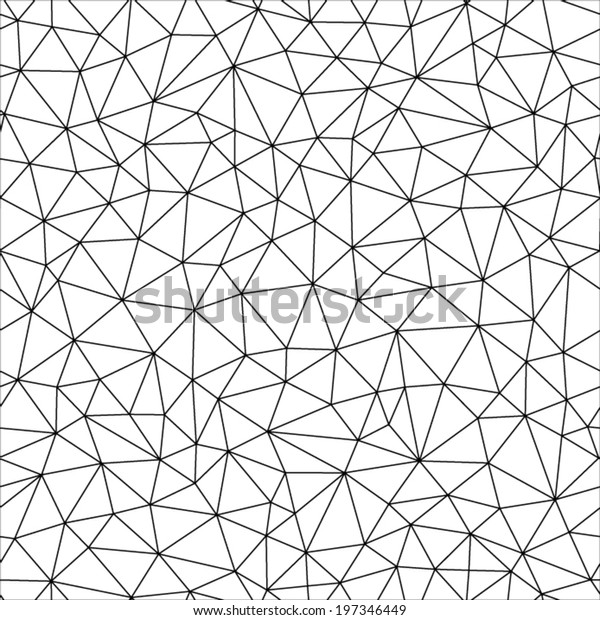 Black and white
background geometric
pattern